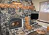 Fireplace &amp; TV Living Area
