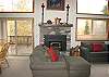 Living Area Fireplace