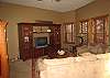 Family Room with Entertainment Center