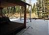 Covered Deck area and Horse shoe pit