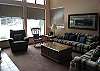 Living Area with great views of the River