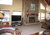 Living Area &amp; Fireplace