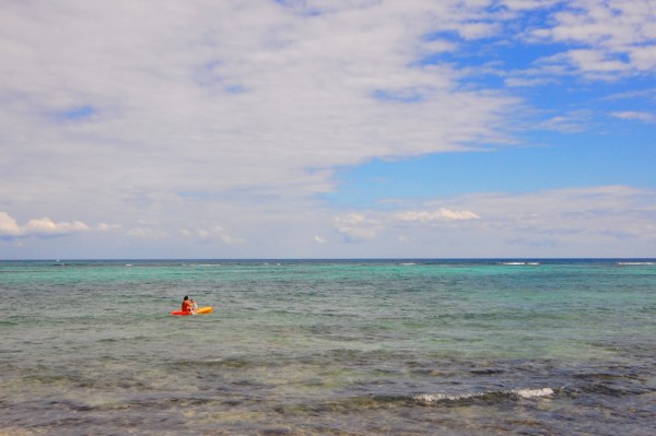 Kayaing in South Akumal Bay, Mexico-Thumbnail