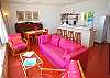 Living Area (open plan living/dining/kitchen) Casa Maya, Akumal.-Thumbnail