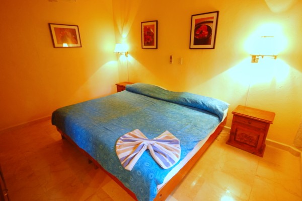 Main House guest bedroom, Casa Iguana, Akumal, Mexico-Thumbnail