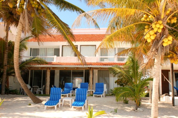 Beachfront exterior at Charalito-Original