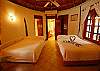 Casita ensuite bedroom  off the living area, Casa Iguana, Akumal-Thumbnail