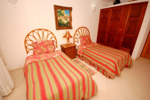 Seven Seas Condos #1 guest bedroom , South Akumal, Mexico-Thumbnail