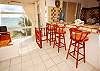 La Sirena condos # 8, breakfast bar, Akumal, Mexico-Thumbnail