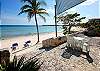 Spacious beachfront terrace with BBQ grill. Casa Maya, Akumal.-Thumbnail