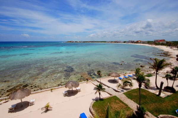La Sirena beach area, Akumal Mexico-Thumbnail