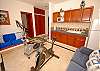 Upper guest suite kitchenette and fitness equipment-Thumbnail