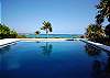 Poolside with view of Caribbean, Quinta Del Mar, Akumal, Mexico-Thumbnail