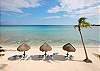 View of the beach from the terrace of Yool Caanal 5, Akumal-Thumbnail