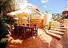 Outdoor dining area, Casa Iguana, Akumal, Mexico-Thumbnail