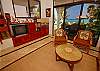 Casa de las Conchas, TV in the living room.-Thumbnail
