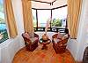 Reading nook in Master bedroom at Quinta Del Mar, Yalku, Akumal-Thumbnail