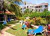 La Sirena poolside and gardens, Akumal Mexico-Thumbnail