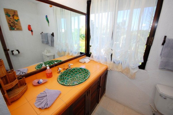 Master bathroom with single vanity and separate ensuite shower.-Thumbnail