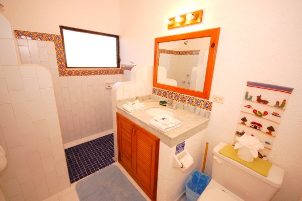 Third bedroom ensuite bathroom with shower.-Thumbnail