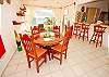 La Sirena condos # 8, dining and view, Akumal, Mexico-Thumbnail