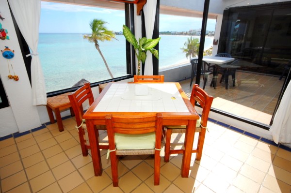 Indoor and outdoor dining areas, Yool Caanal 5, Akumal.-Thumbnail