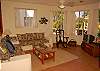  Condominium rental - Interior Photo - Sitting Area with pool view.