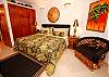 Seven Seas 4 master bedroom with a king bed. South Akumal-Thumbnail
