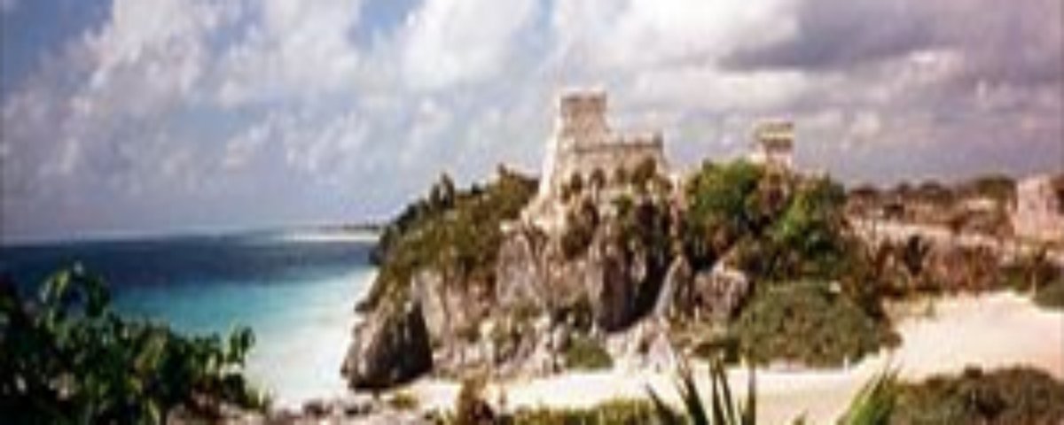 Tulum Ruins Looking South - El Castillo-Thumbnail