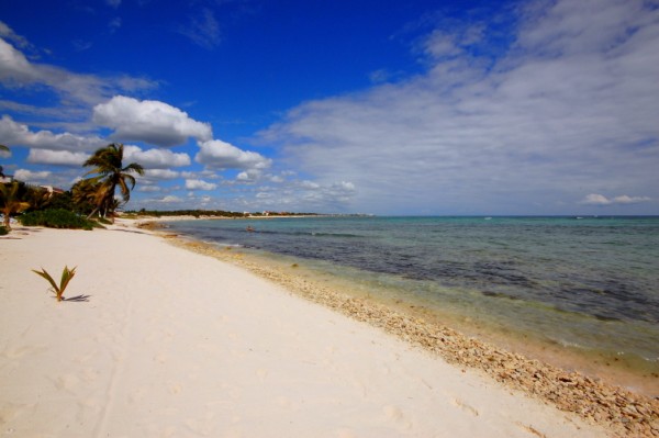 South Akumal Beach looking north-Thumbnail
