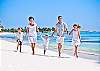 Families enjoying Akumal Bay.-Thumbnail