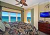 Flat screen in master - if you even need it with that view!