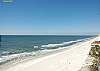 Beach view from balcony of condo!