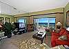 Spacious living area - room for everyone to enjoy the view!