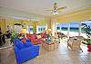 Spacious living area with spectacular views!