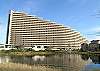 View from lagoon of Edgewater Condominiums in Destin