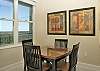 Dining area off of kitchen!