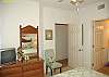 Master Bedroom has TV and private bath