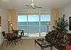 Living Room overlooking the beach!