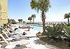 Beach front pool!  What an oasis!