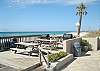 Poolside - beachfront grilling area at Emerald Isle