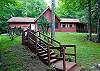Comfortable mountain cabin ensures privacy for an economical vacation!