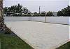 This is a full size regulation sand volleyball court, right in your back yard!!