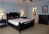 1st floor bedroom with queen bed and private bath.
