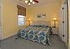Downstairs Streetside Bedroom with 1 King