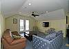 3rd Level Sitting Area with Flat Screen TV