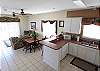 Dining and kitchen area