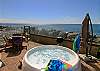 oceanfront patio and spa