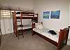 Room with 3 twins, TV