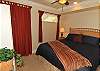 Bedroom with king bed